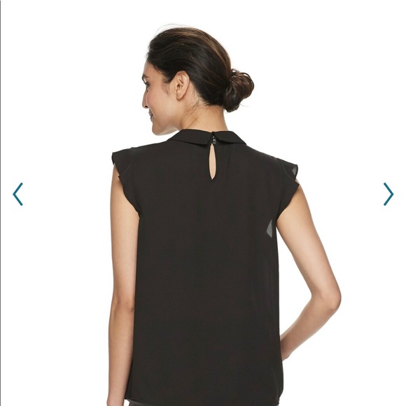 NWT 🔥 Elle collard shell sleeveless top - Picture 3 of 6